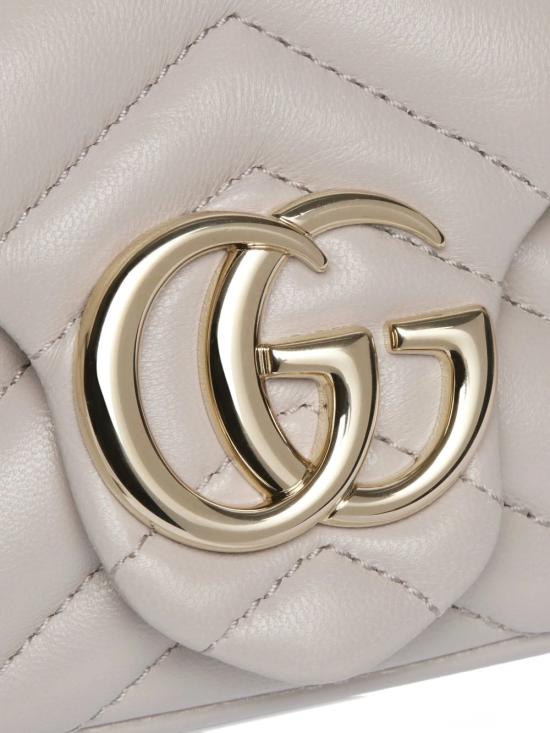 26SS 구찌 GG 마몽 미니 숄더백 841290 AAFAX1712 Beige - GUCCI