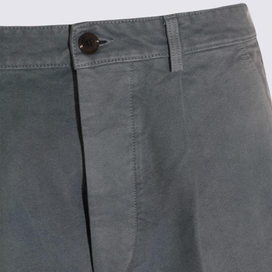  마르니 데님 팬츠 라이트 블루 코튼 - MARNI