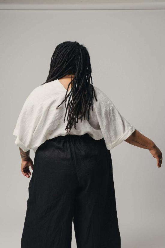  Pamut Apparel USA 스트레이트 팬츠 알렉스 트라우저 린넨 - OTHER BRANDS