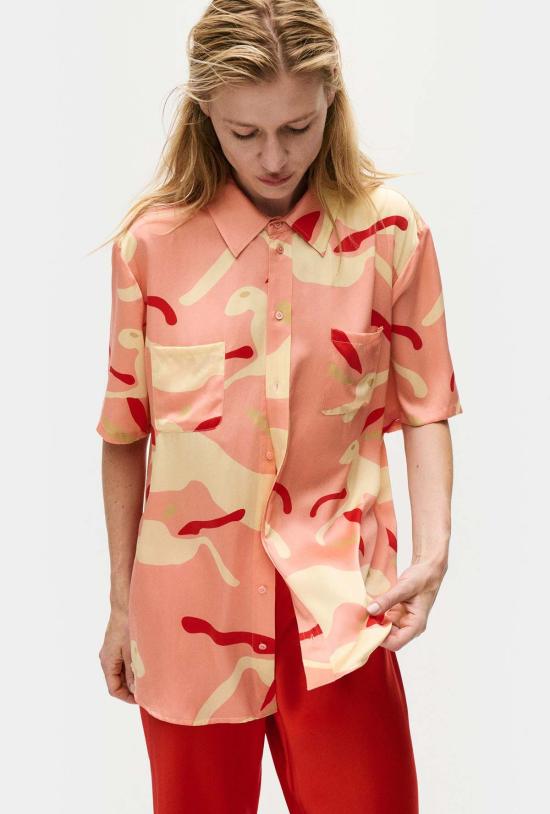  실크 런드리 탑 - SILK LAUNDRY