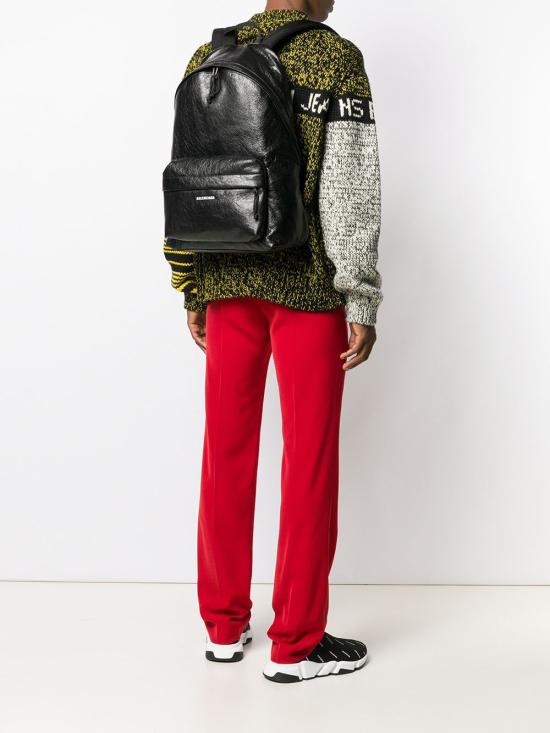 26SS 발렌시아가 로고 패치 익스플로러 백팩 503221 1VG071000 Black - BALENCIAGA