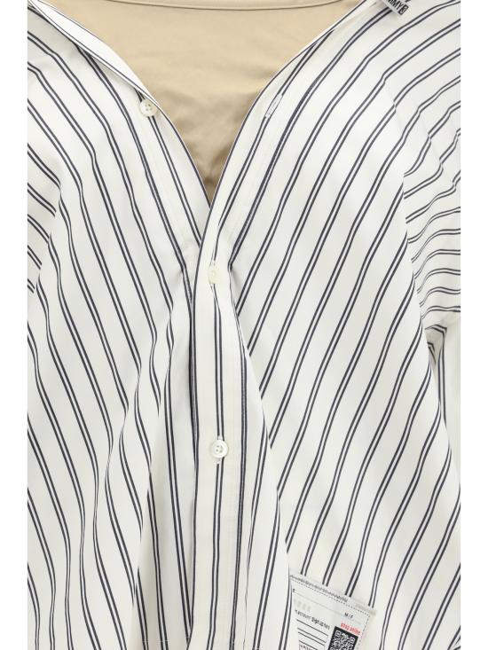 26SS 메종 미하라 야스히로 셔츠 B16SH181 WHITE - MAISON MIHARA YASUHIRO