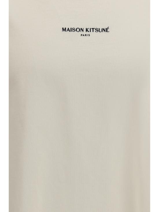 26SS 메종키츠네 파리 컴포트 티셔츠 QM00100KJ7025 0063 BEIGE - MAISON KITSUNE