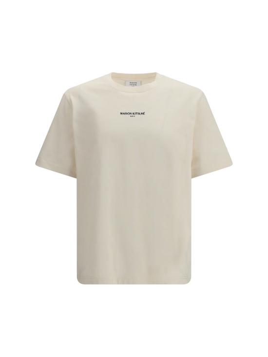 26SS 메종키츠네 파리 컴포트 티셔츠 QM00100KJ7025 0063 BEIGE