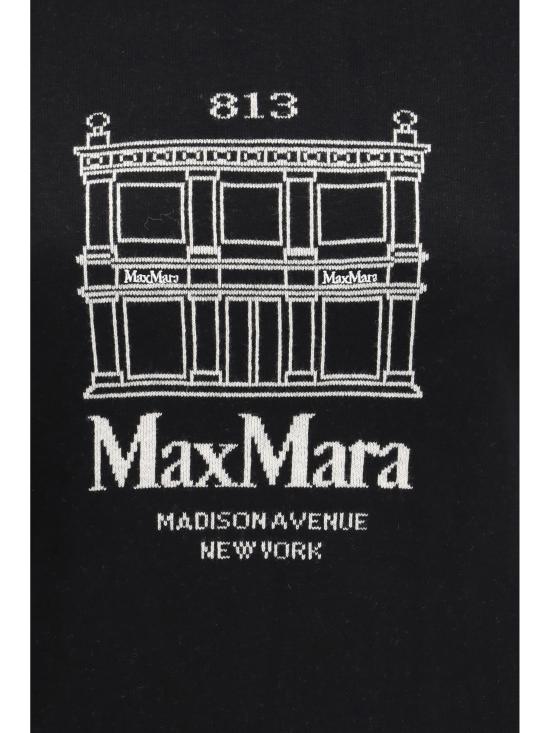 26SS 에스막스마라 후드 티셔츠 2619361201600 021 BLACK - 'S MAX MARA