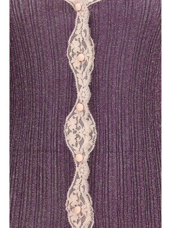 26SS 발렌티노 가라바니 스웨터 8B0KA15KA8T F8S PURPLE - VALENTINO GARAVANI