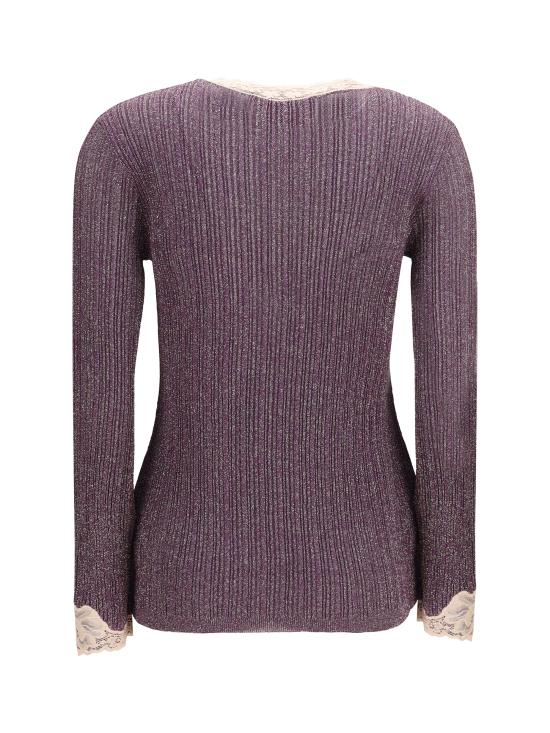 26SS 발렌티노 가라바니 스웨터 8B0KA15KA8T F8S PURPLE - VALENTINO GARAVANI