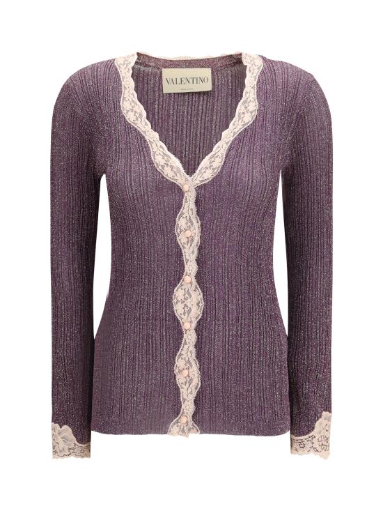 26SS 발렌티노 가라바니 스웨터 8B0KA15KA8T F8S PURPLE