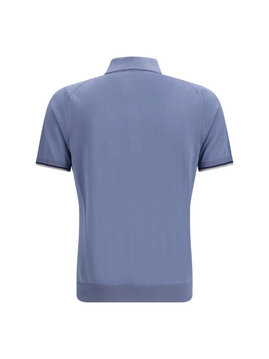 26SS 무레르 폴로 티셔츠 MOUMA100075 V0488 LIGHT BLUE - MOORER