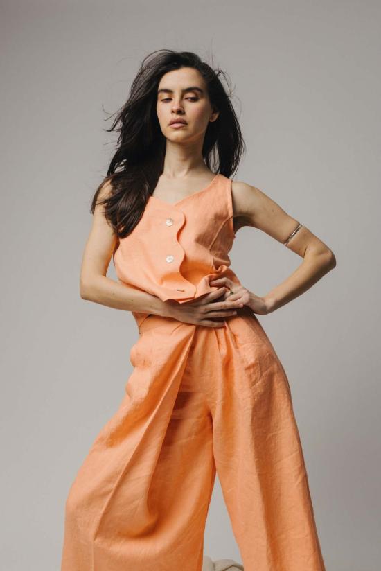  Pamut Apparel USA 탑 Pamut Apparel Usa 웨이비  리넨 - OTHER BRANDS