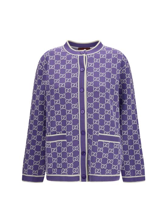 26SS 구찌 스웨터 856262XKE0M 5019 PURPLE