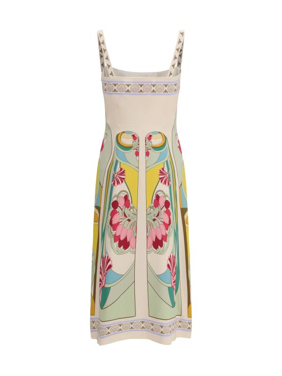 26SS 라 더블제이 원피스 DRE0673VIS011TUL07 GR02 MULTICOLOUR - LA DOUBLEJ