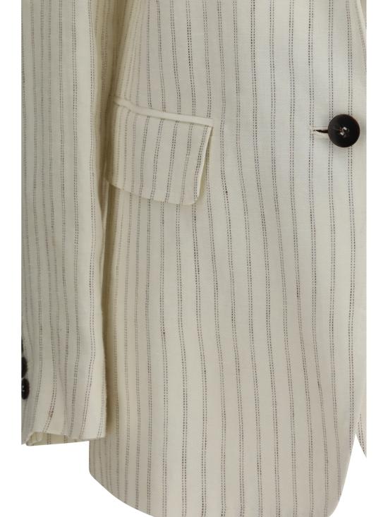 26SS 막스마라 스튜디오 수트 자켓 2616041012600 001 CREAM - MAX MARA STUDIO