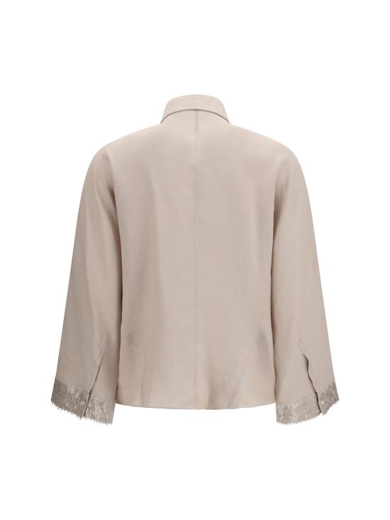 26SS 브루넬로 쿠치넬리 셔츠 MA698RH316 C4664 BEIGE - BRUNELLO CUCINELLI