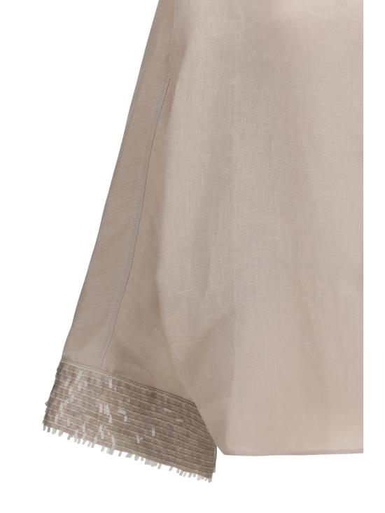 26SS 브루넬로 쿠치넬리 셔츠 MA698RH316 C4664 BEIGE - BRUNELLO CUCINELLI