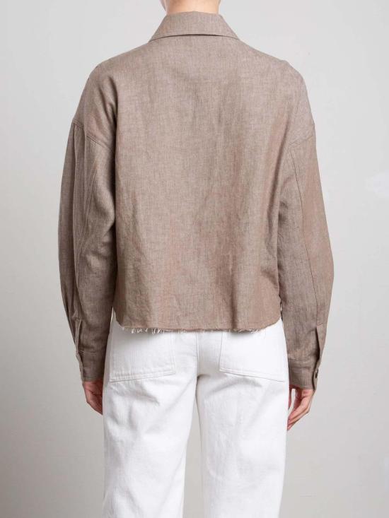  파라오 블라우스 이지 린넨 트윌 셔츠 - PHARAOH