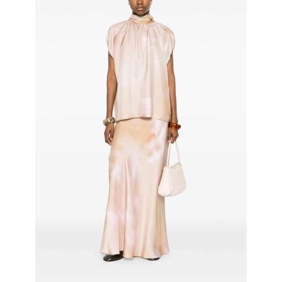  파비아나 필리피 롱 스커트 핑크 - FABIANA FILIPPI