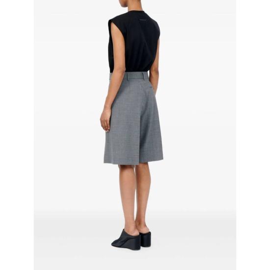  MM6 메종마르지엘라 숏팬츠 Mm6 메종 마르지엘라 숏 그레이 - MM6 MAISON MARGIELA