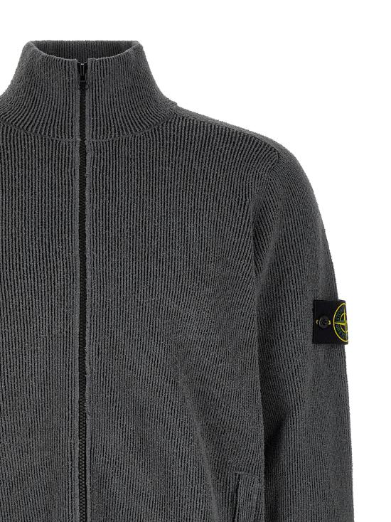 26SS 스톤 아일랜드 가디건 L1S155100034S0N12V0M65 Gray - STONE ISLAND