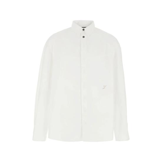  자크뮈스 긴팔 셔츠 뉴트럴 - JACQUEMUS