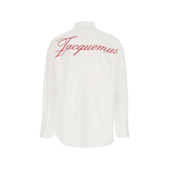  자크뮈스 긴팔 셔츠 뉴트럴 - JACQUEMUS