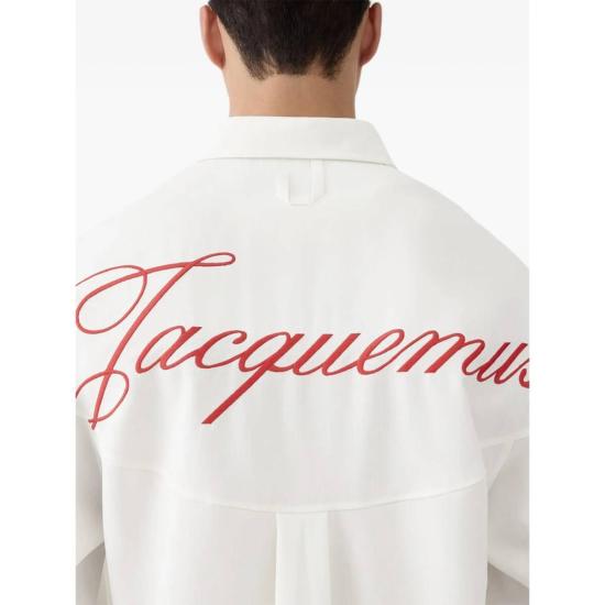  자크뮈스 긴팔 셔츠 뉴트럴 - JACQUEMUS