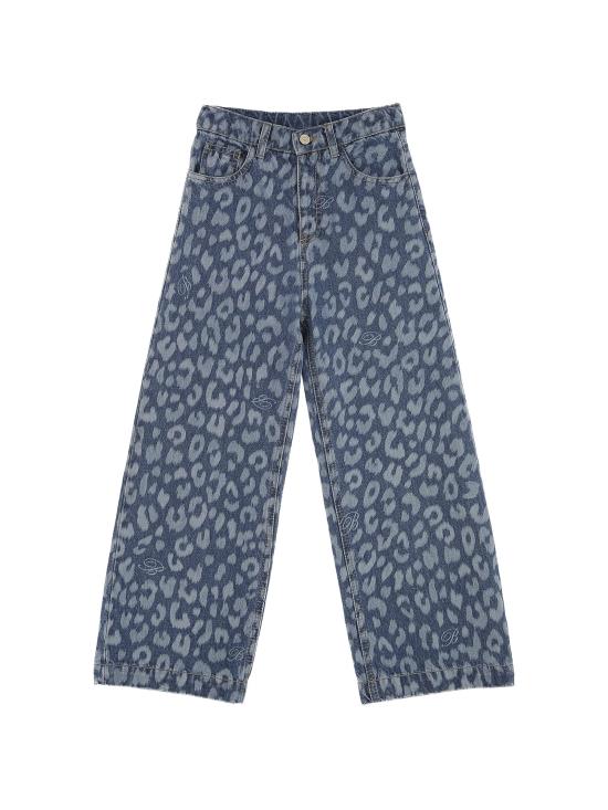 26SS [키즈] 미스블루마린 스트레이트 팬츠 BFPA0380 DF0204005 Blue