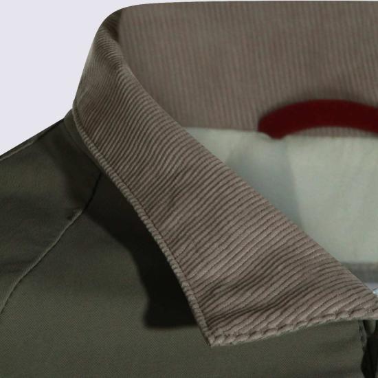  브루넬로 쿠치넬리 자켓 Brunello Cucinelli 코튼 캐주얼 재킷 - BRUNELLO CUCINELLI