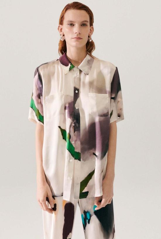  실크 런드리 탑 - SILK LAUNDRY