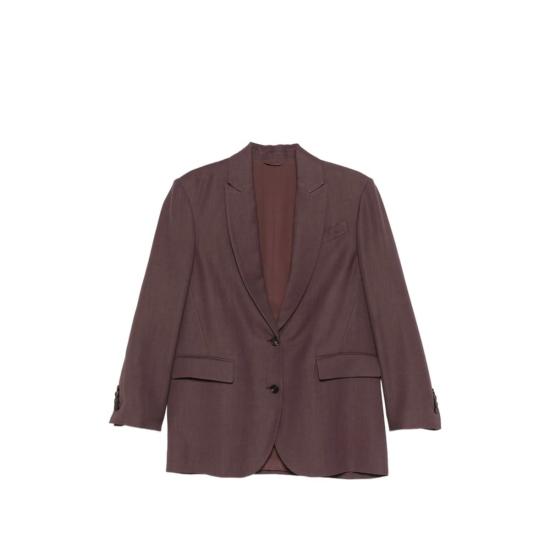  브루넬로 쿠치넬리 수트 자켓 Brunello Cucinelli 재킷 블레이저 퍼플