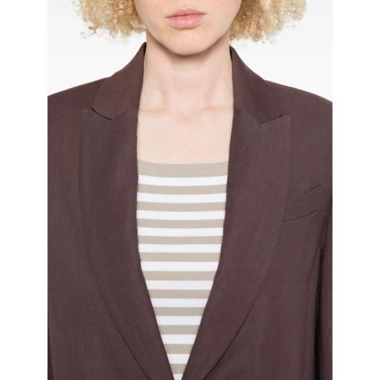  브루넬로 쿠치넬리 수트 자켓 Brunello Cucinelli 재킷 블레이저 퍼플 - BRUNELLO CUCINELLI