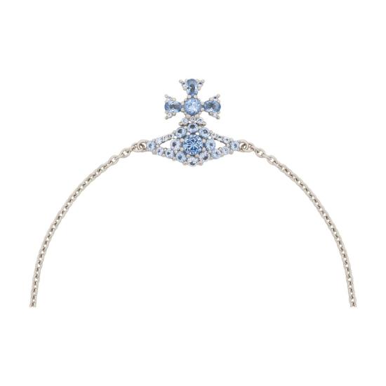 26SS 비비안웨스트우드 팔찌 6102024A 01P289 P289 blue - VIVIENNE WESTWOOD