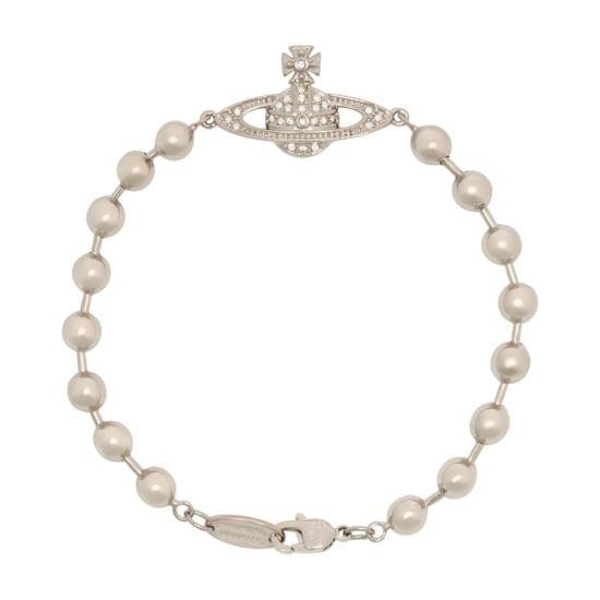 26SS 비비안웨스트우드 팔찌 6102025P 02P409 P409 silver