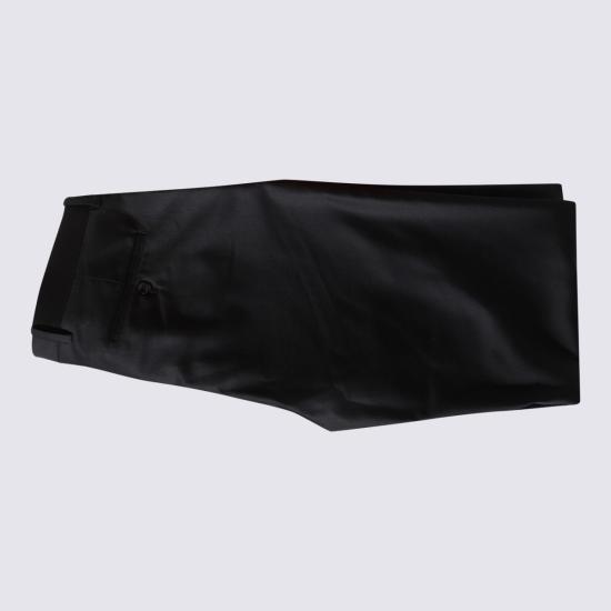  조르지오 아르마니 수트 자켓 다크 블루 코튼 수트