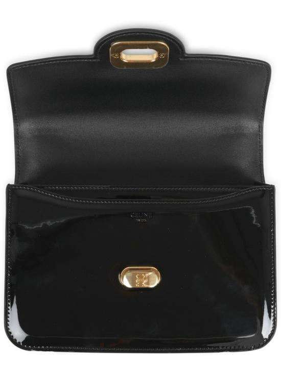 25SS 셀린느 카프스킨 틴 셀린느 조세핀 백 121423FYE 38NO BLACK - CELINE