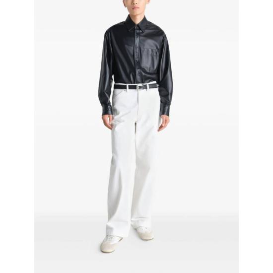  르메르 데님 팬츠 팬츠 진 화이트 - LEMAIRE