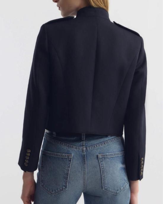  닐리로탄 자켓 닐리 로탄 베시 울 재킷 미드나잇 - NILI LOTAN