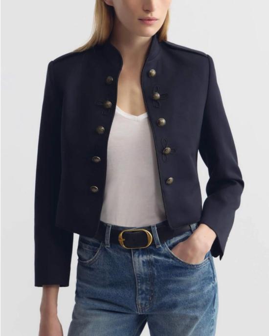  닐리로탄 자켓 닐리 로탄 베시 울 재킷 미드나잇 - NILI LOTAN