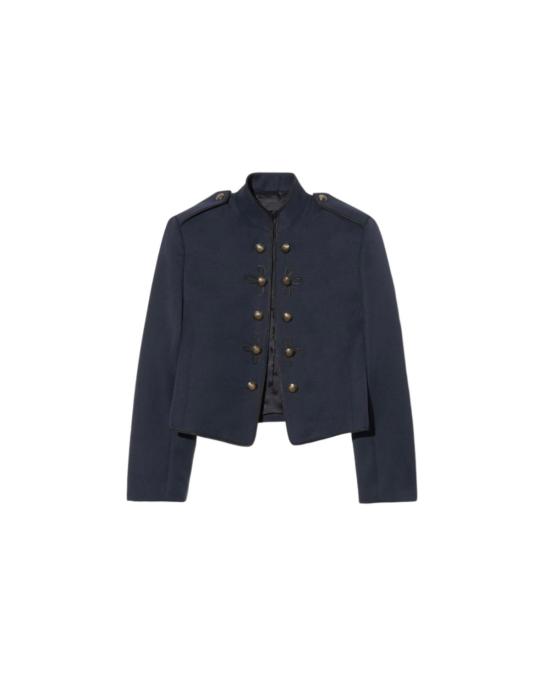  닐리로탄 자켓 닐리 로탄 베시 울 재킷 미드나잇