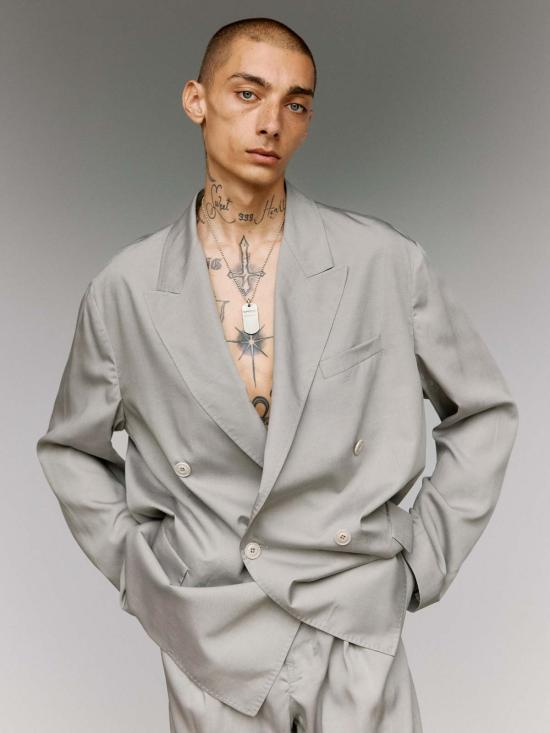  아워레가시 수트 자켓 아워 레거시 소프트플로우 텐셀 홀트 블레이저