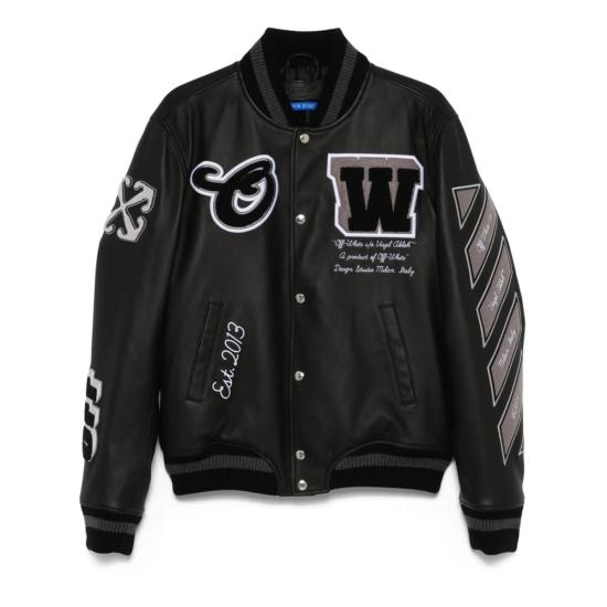  오프화이트 자켓 아우터 재킷 블랙