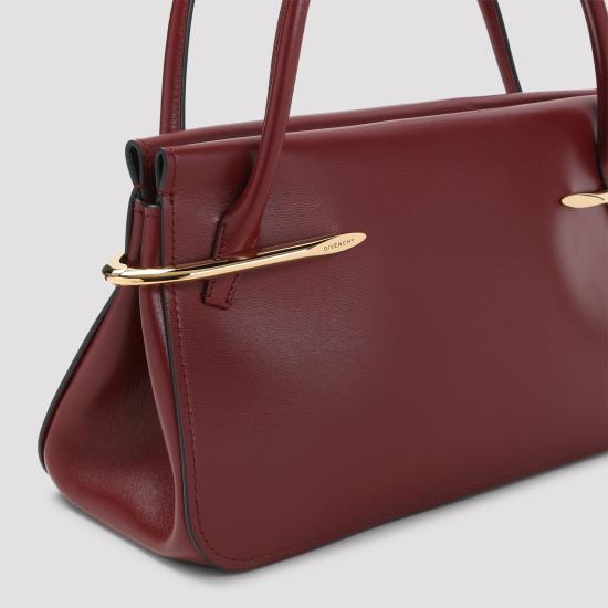26SS 지방시 핀치 탑 핸들 토트 백 BB5158B2CN 604 BURGUNDY - GIVENCHY
