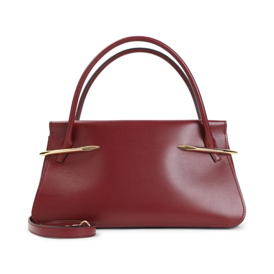 26SS 지방시 핀치 탑 핸들 토트 백 BB5158B2CN 604 BURGUNDY - GIVENCHY