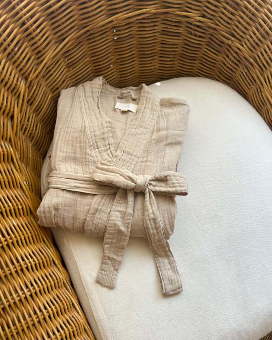  Honest Cotton 라운지 웨어 어니스트 코튼 코튼 로브 - HONEST COTTON