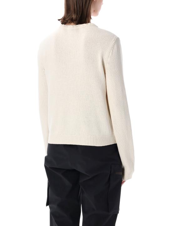 26SS 몽클레어 스웨터 9B00036M5670 034 Bianco - MONCLER