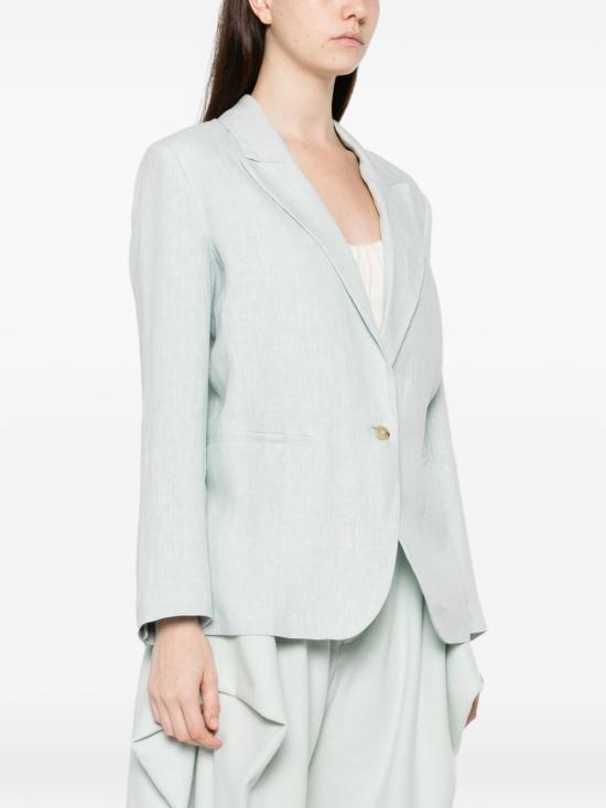 26SS 포르테포르테 수트 자켓 14825 MYJACKETPLUME Clear Blue - FORTE FORTE