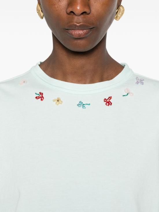 26SS 포르테포르테 반팔 티셔츠 14929BIS MYTSHIRTPLUME 494 - FORTE FORTE