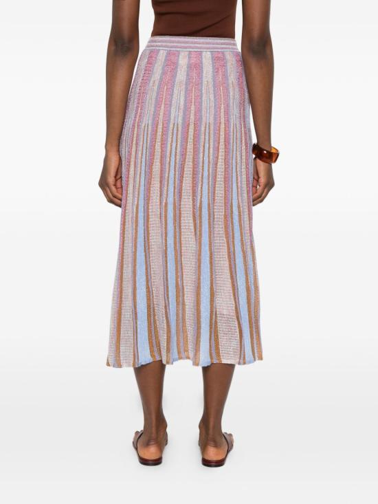 26SS 포르테포르테 미디 스커트 14942 MYSKIRTBRONZE Brown - FORTE FORTE