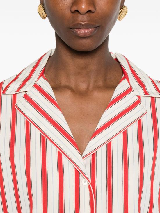 26SS 포르테포르테 셔츠 14821 MYSHIRTROUGE Red - FORTE FORTE