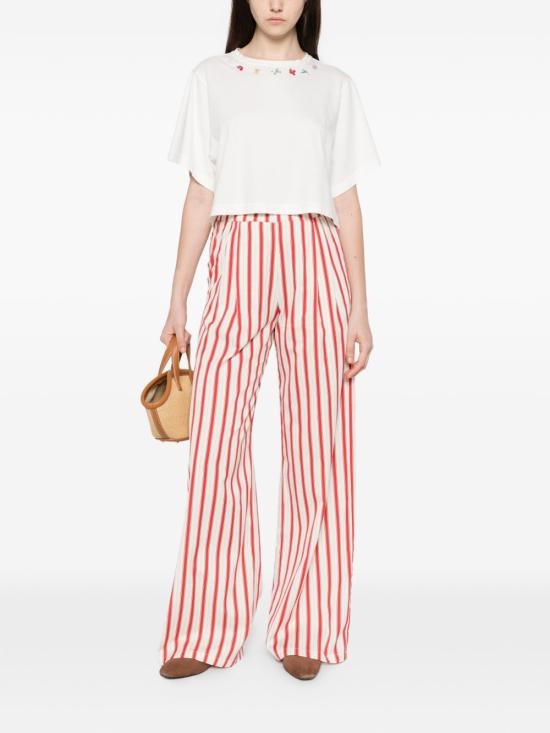 26SS 포르테포르테 스트레이트 팬츠 14822 MYPANTSROUGE Ciano - FORTE FORTE